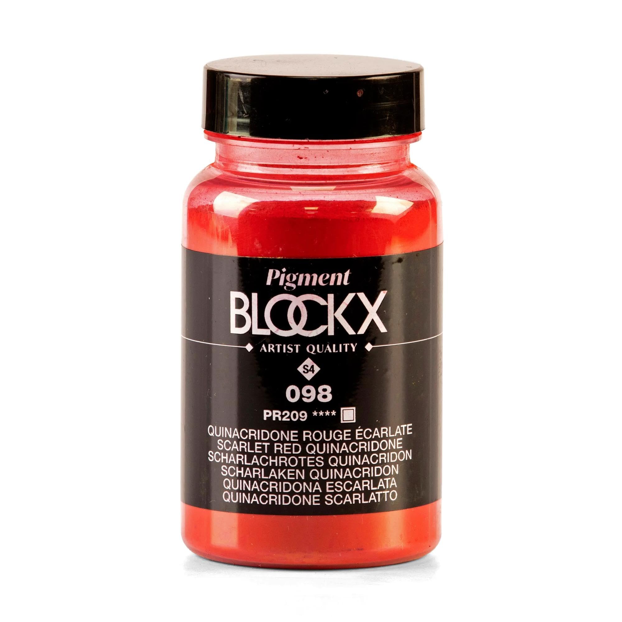 Pigment rouge écarlate PR209 Blockx 51098BXC finesse et éclat durables - 3