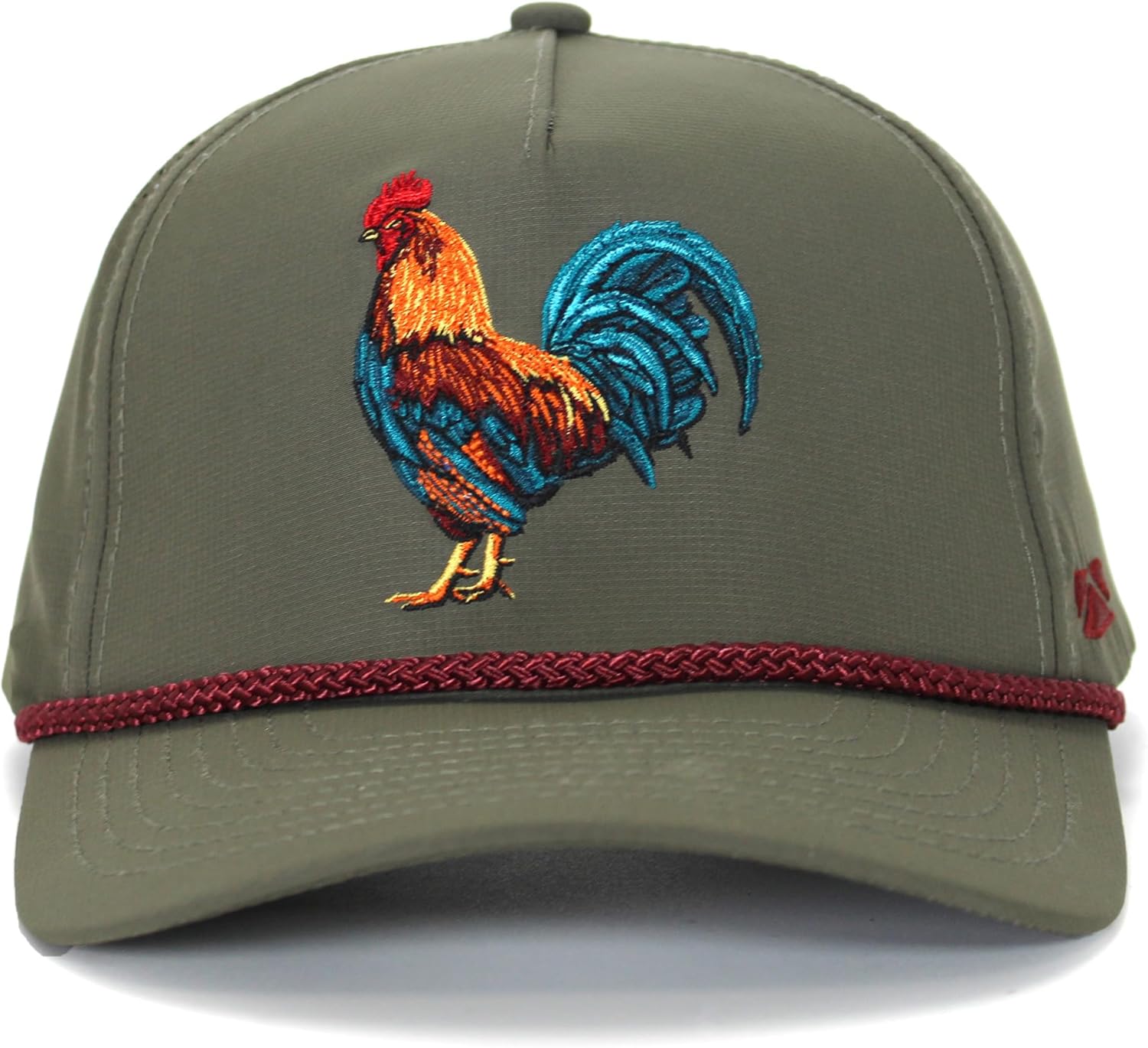 Paramount Outdoors Rooster Trucker Hat Cock of the Walk Performance Stretch Snapback Baseball Cap for Men