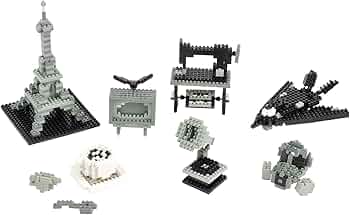 Amazon.co.jp: ナノブロック モノトーンカラーセット NB-015 : おもちゃ