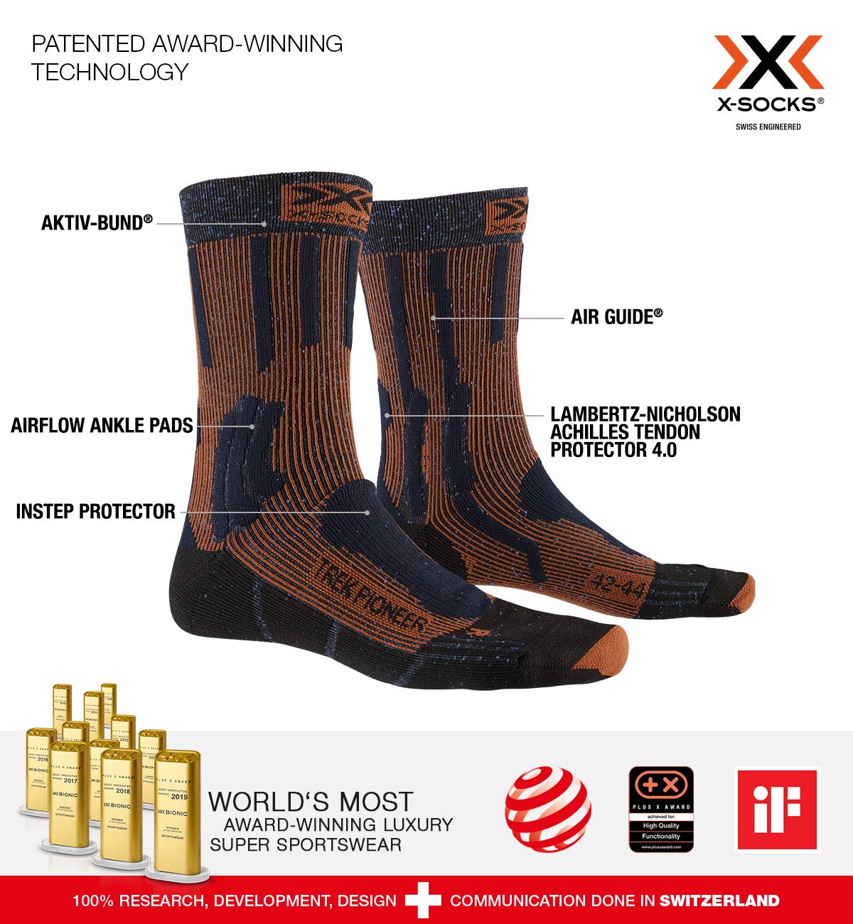 X-Socks skarpetki Uniseks Trek Pioneer