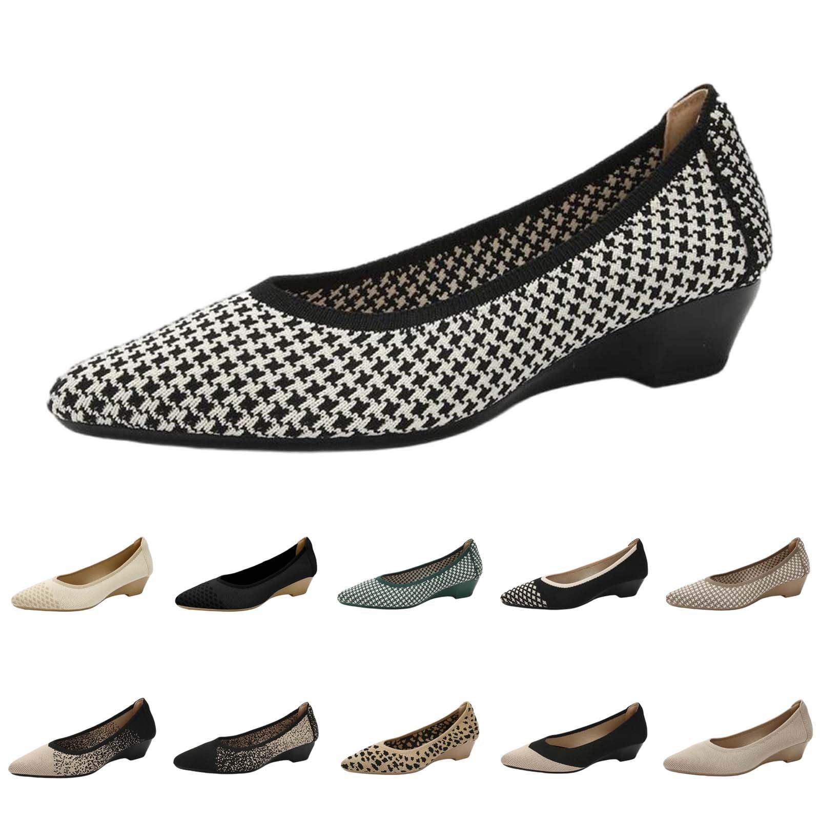 Ballettschuhe Damen Breite Füße Damenschuhe Elegant Und Bequem aus Hochwertigem Wildleder mit Stabiler Laufsohle Warm rutschfest für Herbstwanderungen Waldspaziergänge Und Wochenendausflüge