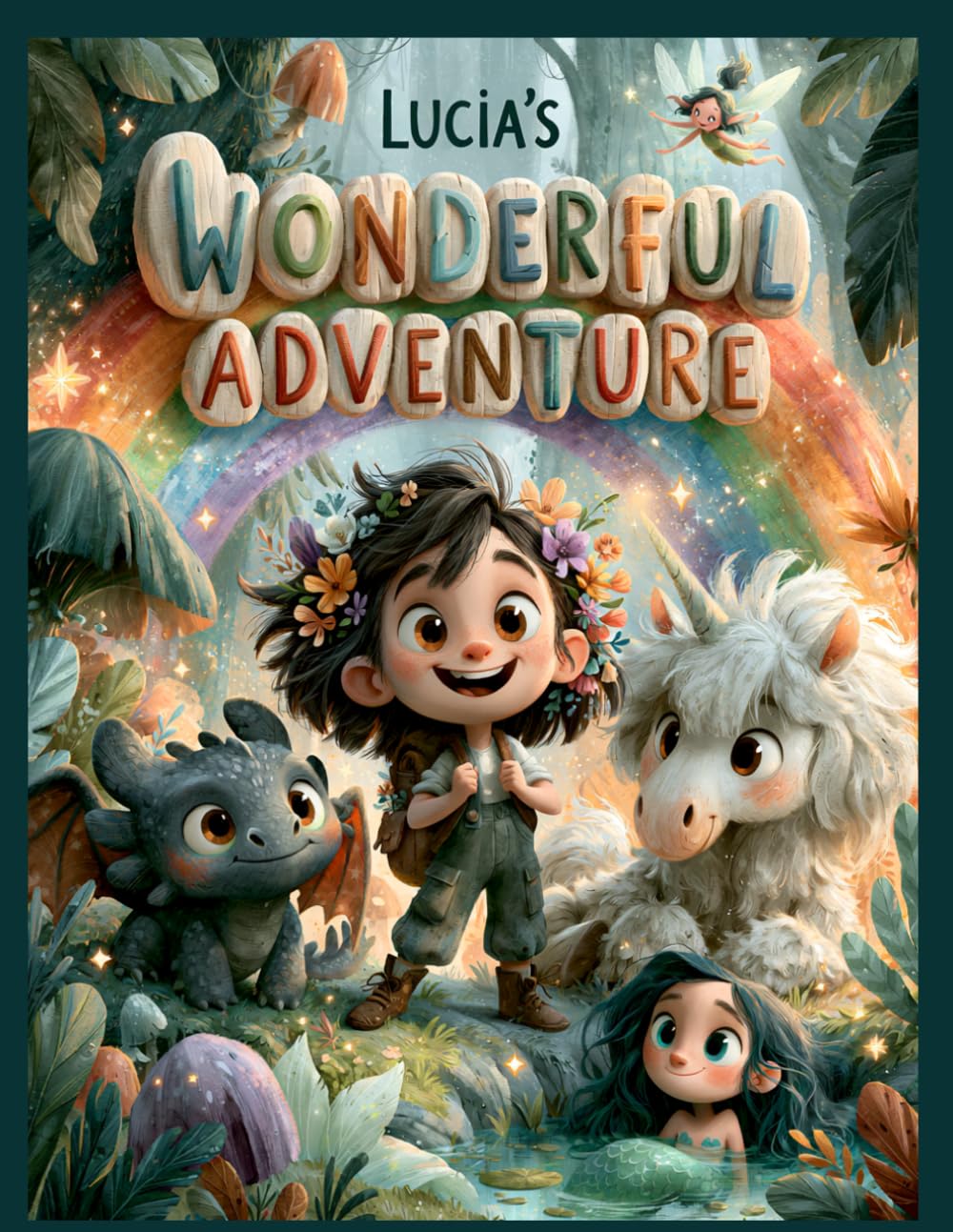 Magical Creatures Coloring Book for Kids: A Fantasy Coloring & Learning Adventure with Dragons, Unicorns, Mermaids, Fairies and Other Enchanted Creatures — For Kids Ages 4–8