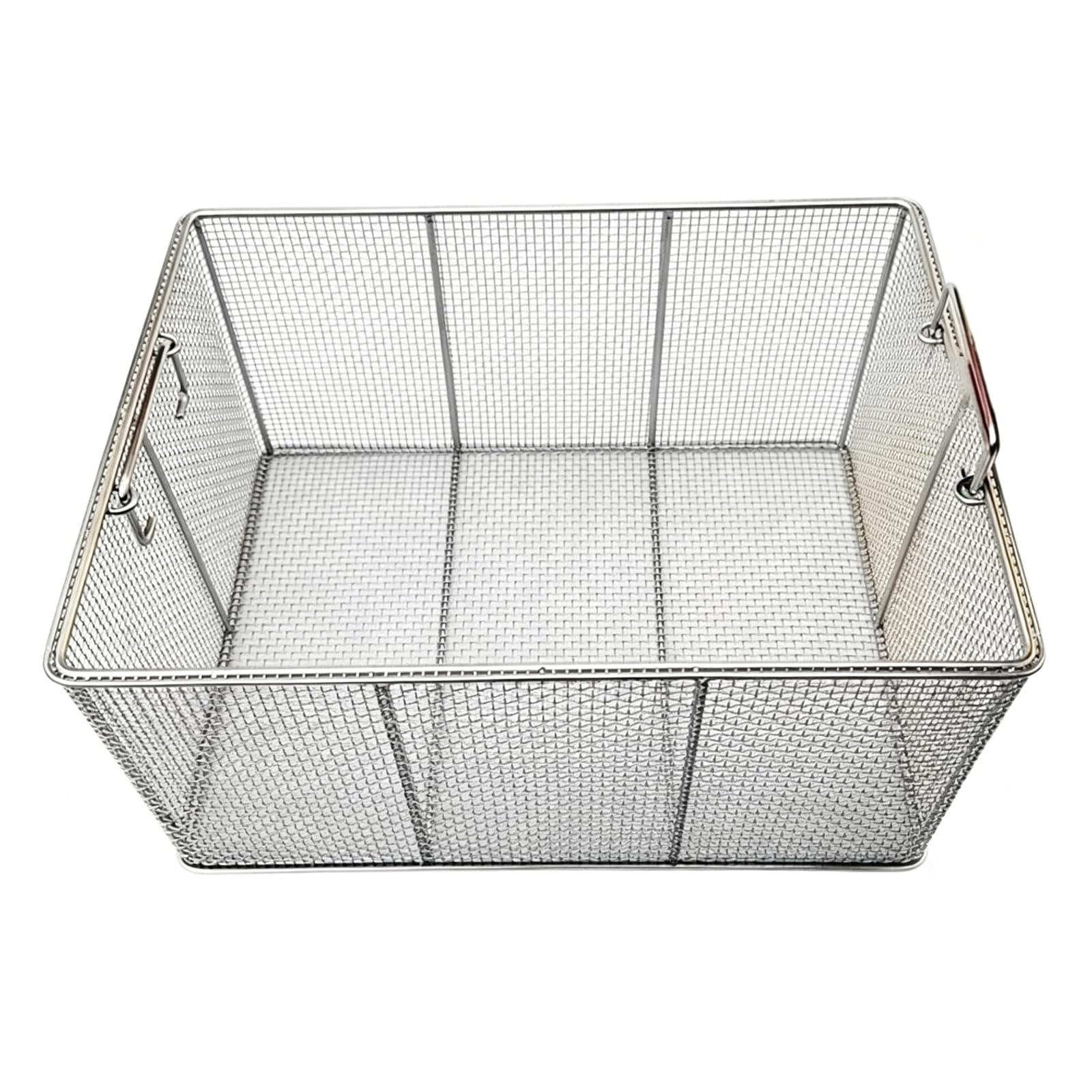 ATRBNCX Medical Instruments Tray, 4mm Mesh Medical Instrument Sterilization Tray, For Surgical Medical Dental Instruments(Size:40 * 40 * 15cm)