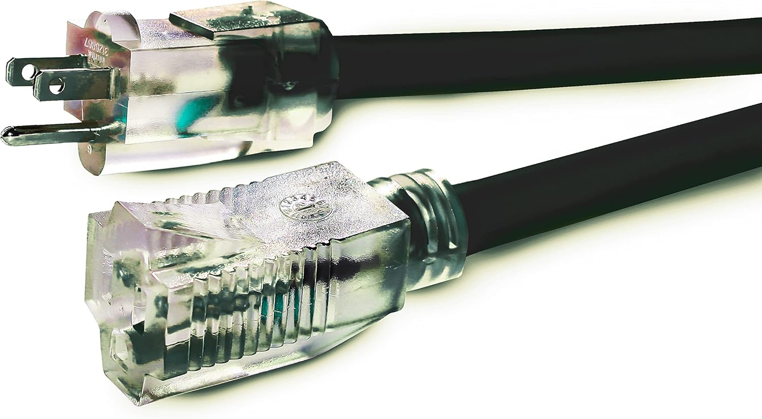 Onе-Dау Sаlе: Uр tо 50% оƒƒ 200 ft Extension Cord 10/3 SJTW with Lighted end - Black - Indoor / Outdoor Heavy Duty Extra Durability 10 AMP 125 Volts 1250 Watts by LifeSupplyUSA Nеw Dеаl 200 ft Extension Cord 10/3 SJTW with Lighted end - Black - Indoor / Outdoor Heavy Duty Extra Durability 10 AMP 125 Volts 1250 Watts by LifeSupplyUSA