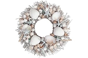 Coastal Spring & Summer Seashell 20" Wreath