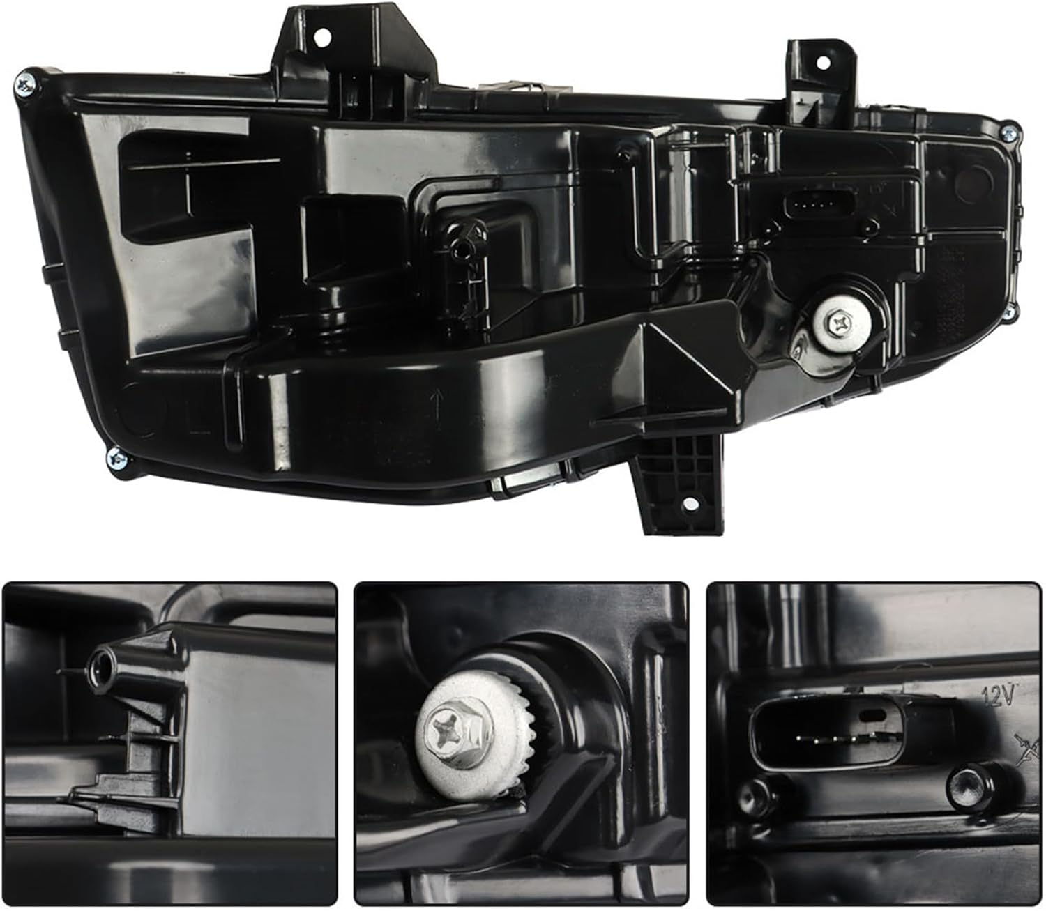 labwork Replacement for Mustang 2018-2022 Left Driver Side Front Fog Turn Signal Light FO2520198 FO2520197