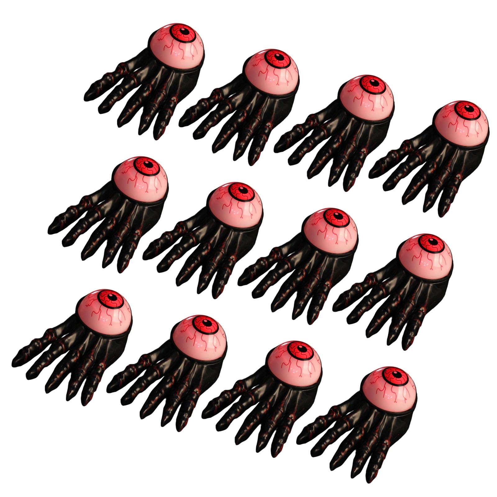 WGBOSMG Halloween Display Props Foot Shaped LED Plastics Party Decorations for Home Scene Setup and Seasonal Room Decoration Window Decoration