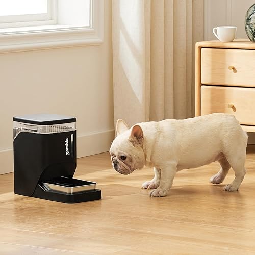 Miniatura 7 de Dispensador automático de agua para gatos y perros, 6L con cuenco de acero inoxidable, cuenco de agua por gravedad para perros y gatos, bebedero