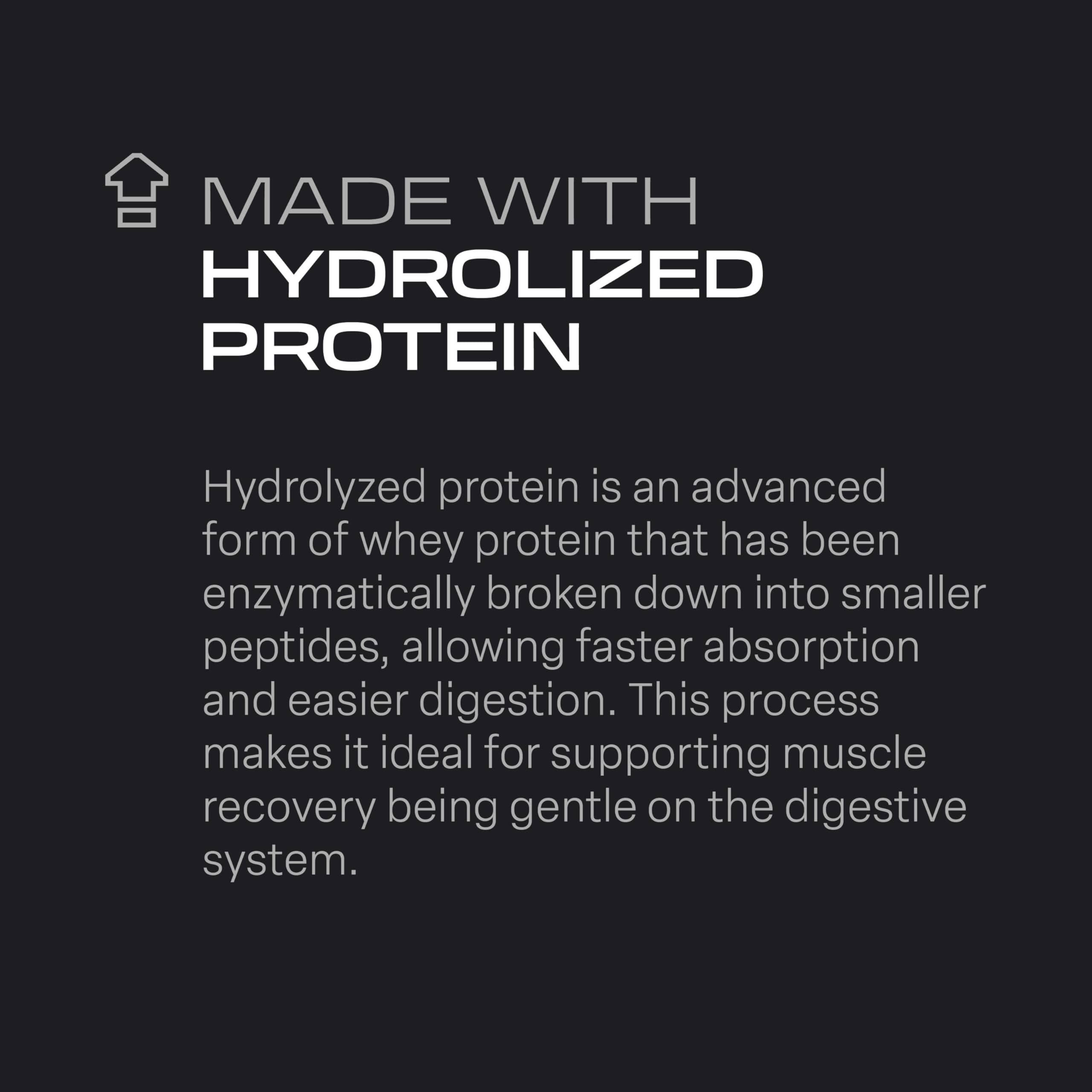 Beverly HYDRO PROTEIN Proteína hidrolizada de suero whey con Digezyme y Tolerase L 2 Kg 55 servicios Aumento de la masa muscular Cookies & Cream