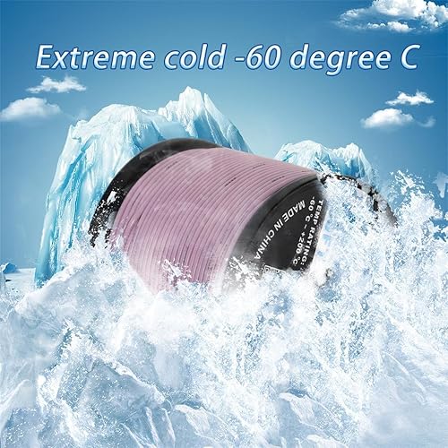 Vista 4 de BNTECHGO Carrete de alambre de silicona calibre 18 de 250 pies, color rosa, flexible, alambre de cobre estañado trenzado de 18 AWG Rosa