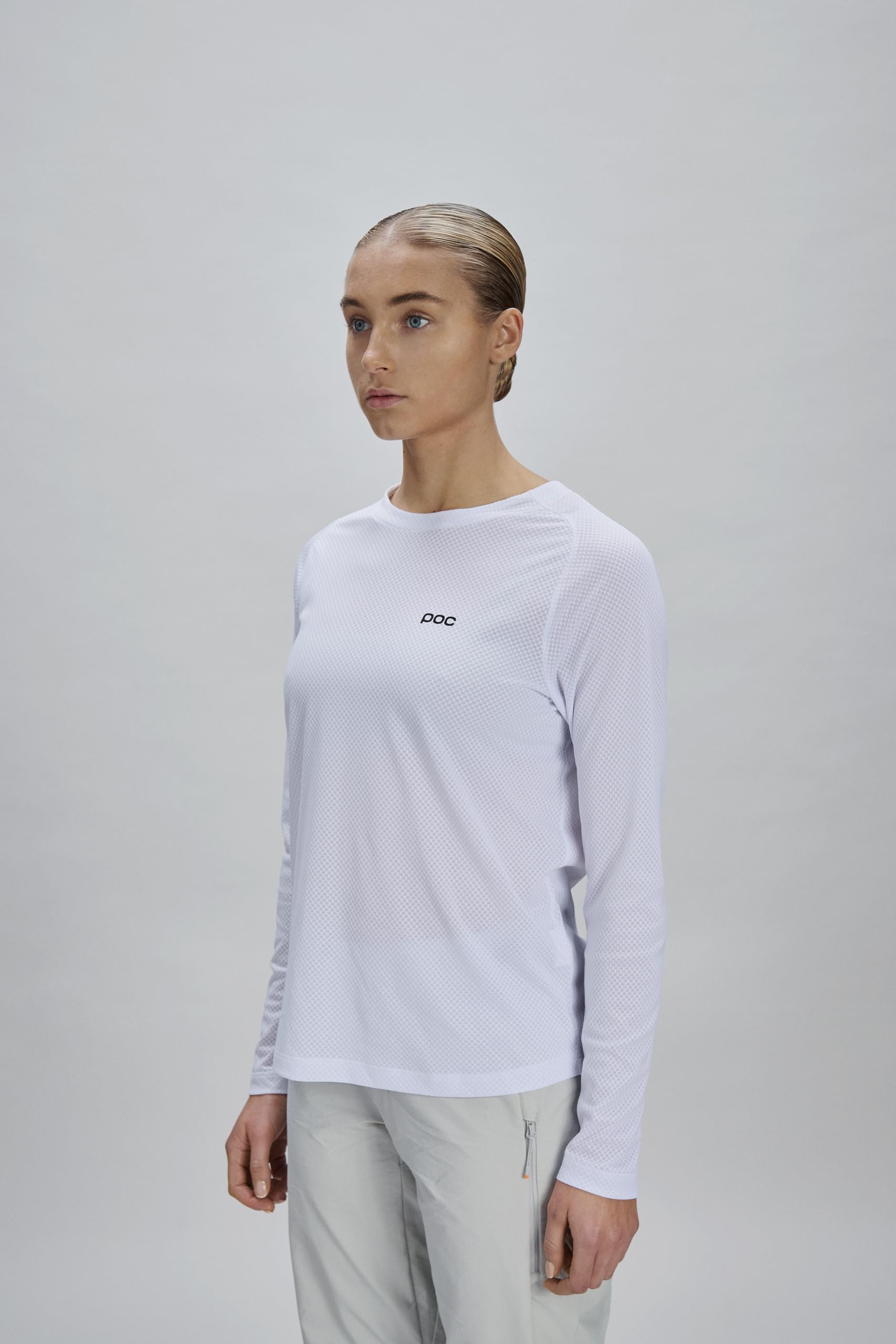 POC Motion Air Jersey Damen MTB Langarmtrikot – leichtes, atmungsaktives Trail Fahrradtrikot aus recyceltem Mesh