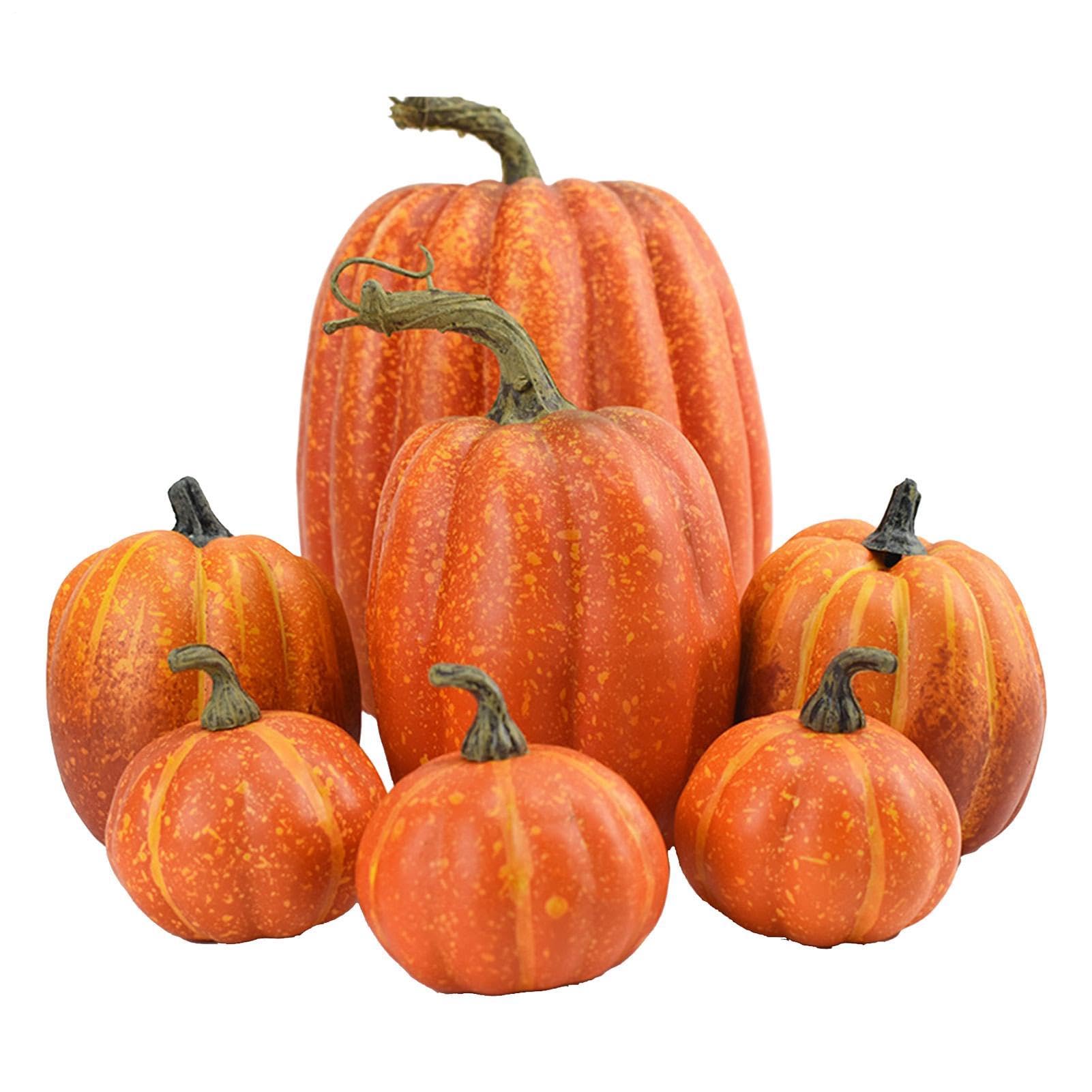 Calabazas Espuma Para Manualidades Calabazas Halloween Tamaños Surtidos