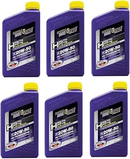 31250 HPS Street Synthetic Motor Oil 20W50 Pack of 6 Quarts