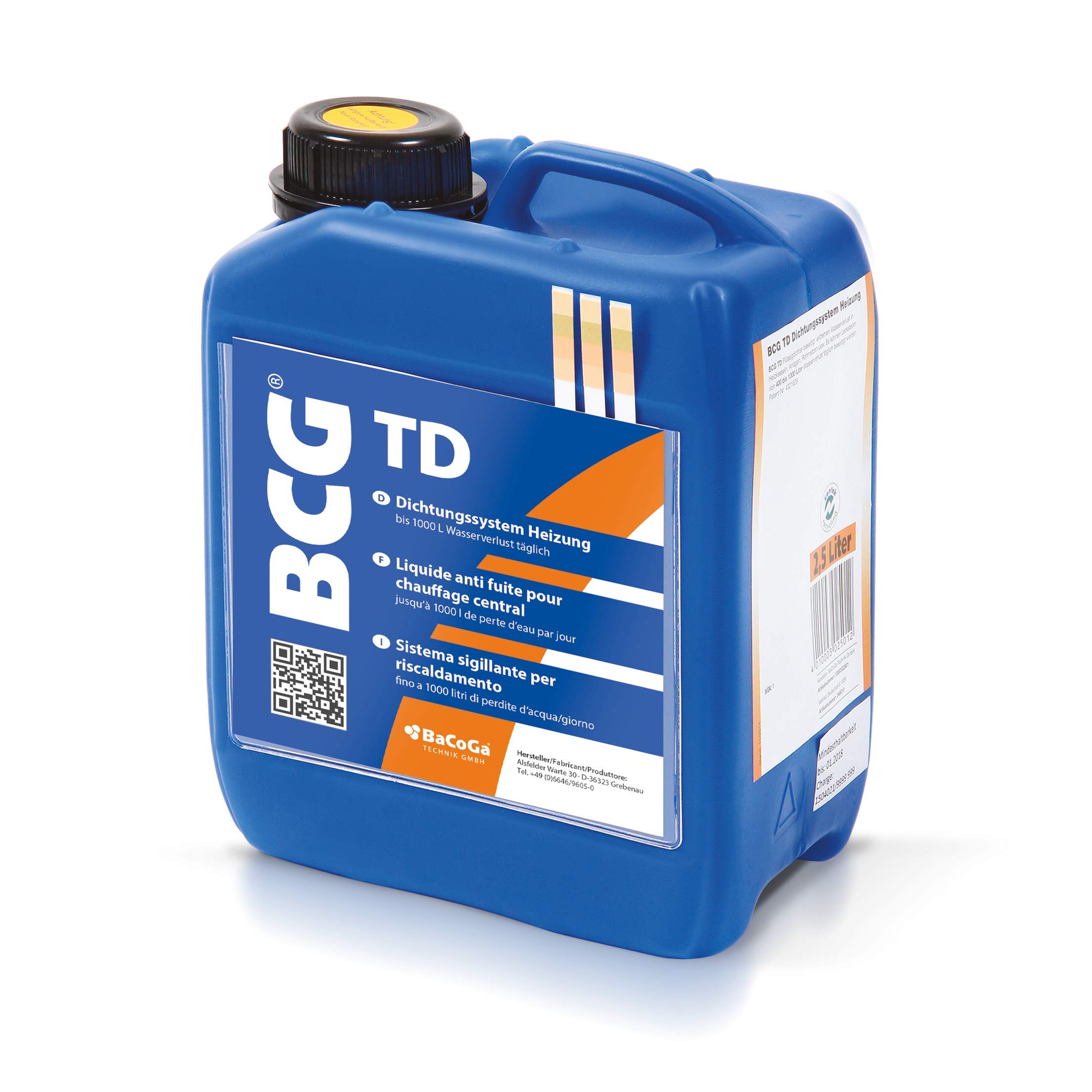 Flüssigdichtmittel bCG tD (2,5 l) à eau de radiateur