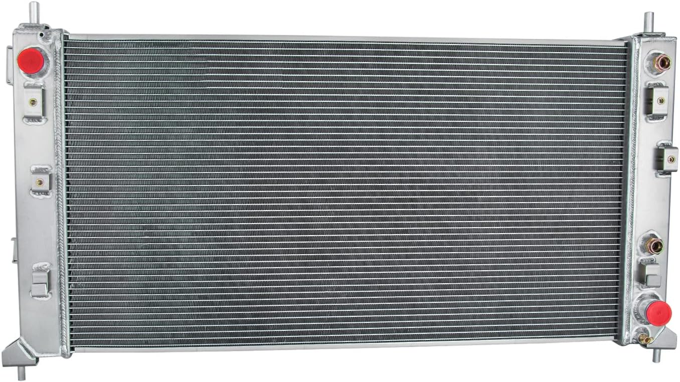 Radiator For 2019 2020 2021 Chevy Silverado GMC Sierra 1500 4.3L 5.3L 6.2L, 3 Row Aluminum Radiators