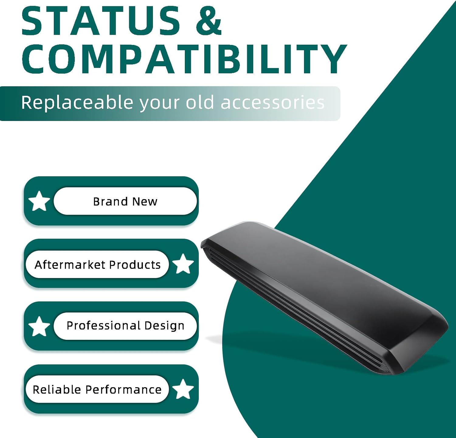 AUTOKAY 76181-04900 Front Upper Hood Scoop Intake Air Duct Fits for Toyota Tacoma 2016-2022