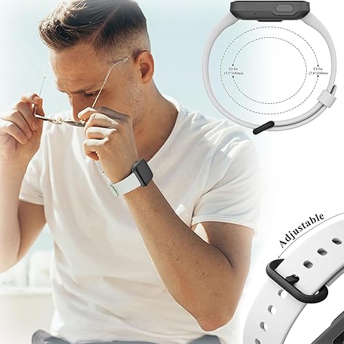 Miniatura 4 de Correas compatibles con Xiaomi Mi Watch Lite Correa de repuesto [10 paquetes] Correa de silicona suave perfecta para Mi Watch Lite - Pulseras