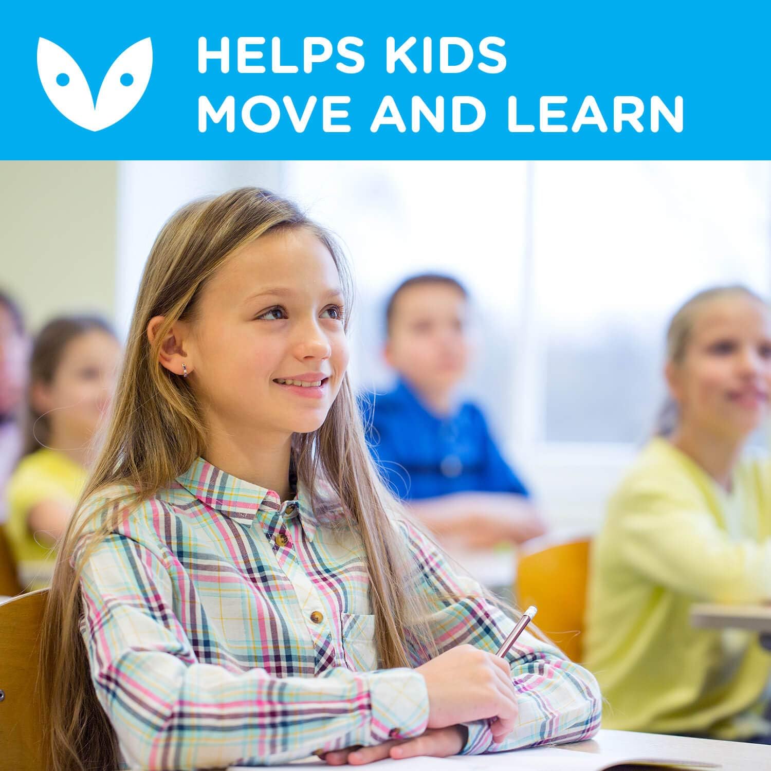 Chair Bands for Kids with Fidgety Feet - Flexible Seating Classroom Furniture Alternative - Bouncy Fidget Bands for Chairs and Desks - ADHD Students Sensory Fidgets Band (12-Pack) : Office Products