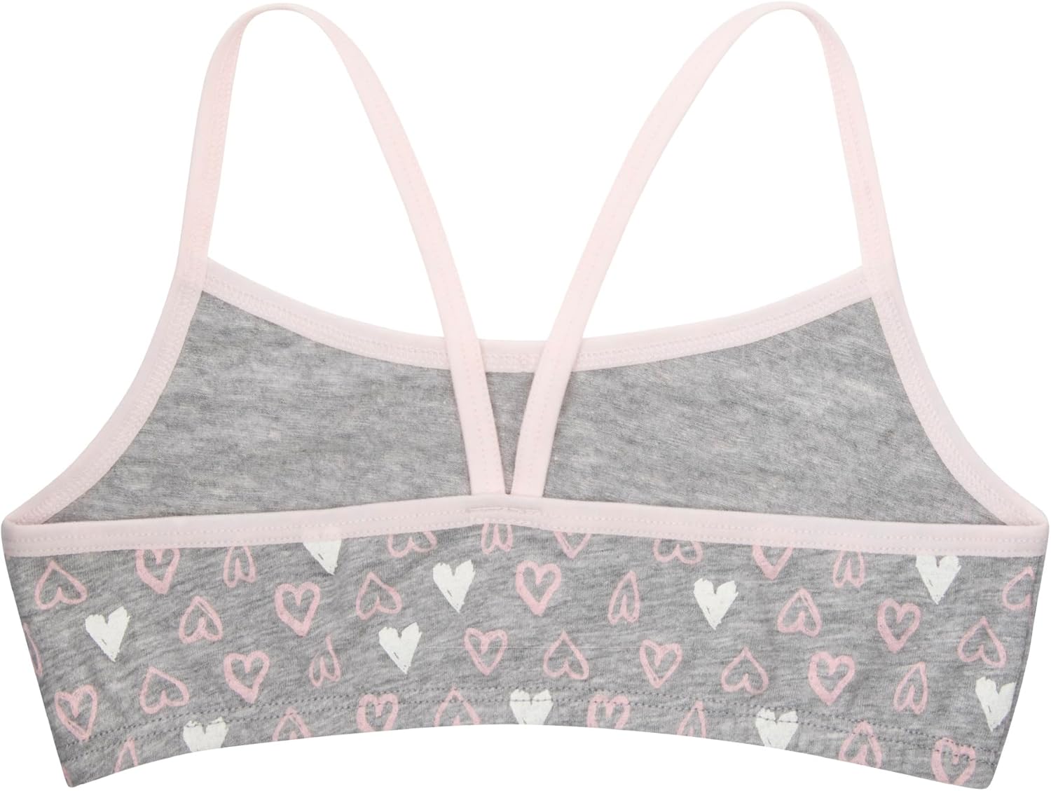 5 Pack Cotton Girls Training Bras - Racerback Crop Cami Training Bras for Girls - Image 5