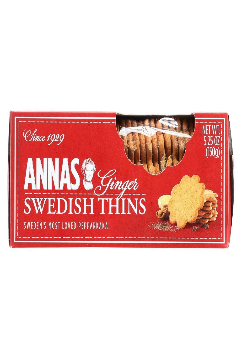 Anna's Thins Ginger (12x5.25Oz)