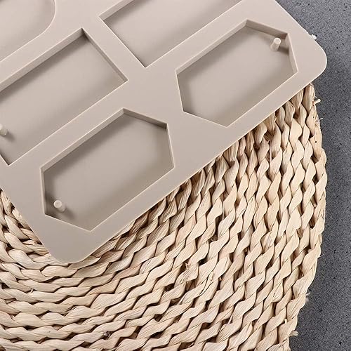 Miniatura 5 de Molde para velas molde de jabón, molde de silicona, rectángulo, elipse, hexágono, decoración del hogar, adornos colgantes, fragancia, vela, resina,