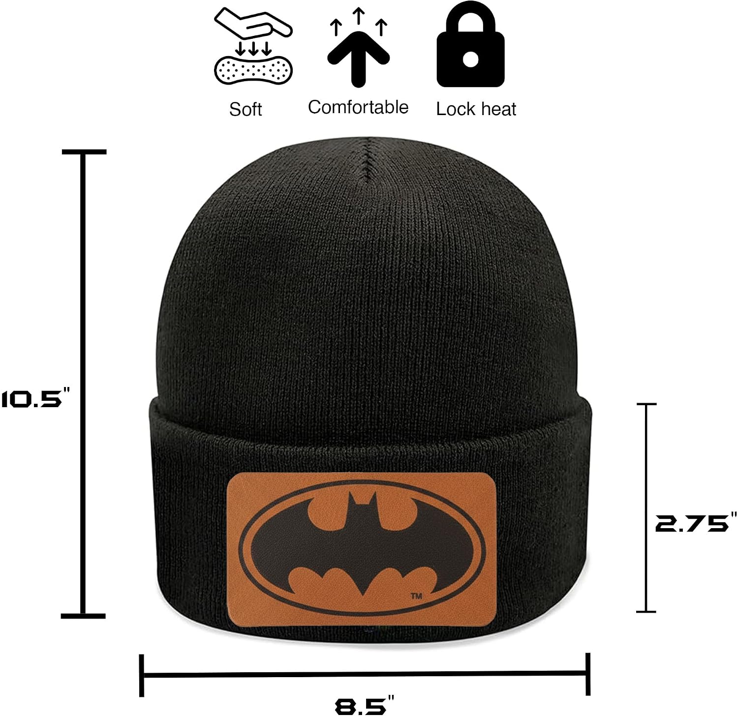 Officially Licensed Beanies for Kids & Adults Winter Hats: Superman, Batman, Harry Potter, Spongebob, Scooby Doo & More