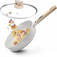 Vista 1 de Potinv Nonstick Frying Pan Skillet Pan 10 Inch,Non Stick Omelette Pan with Stay Cool Handle,Induction Compatible,Dishwasher and Oven Safe,PFOA Free