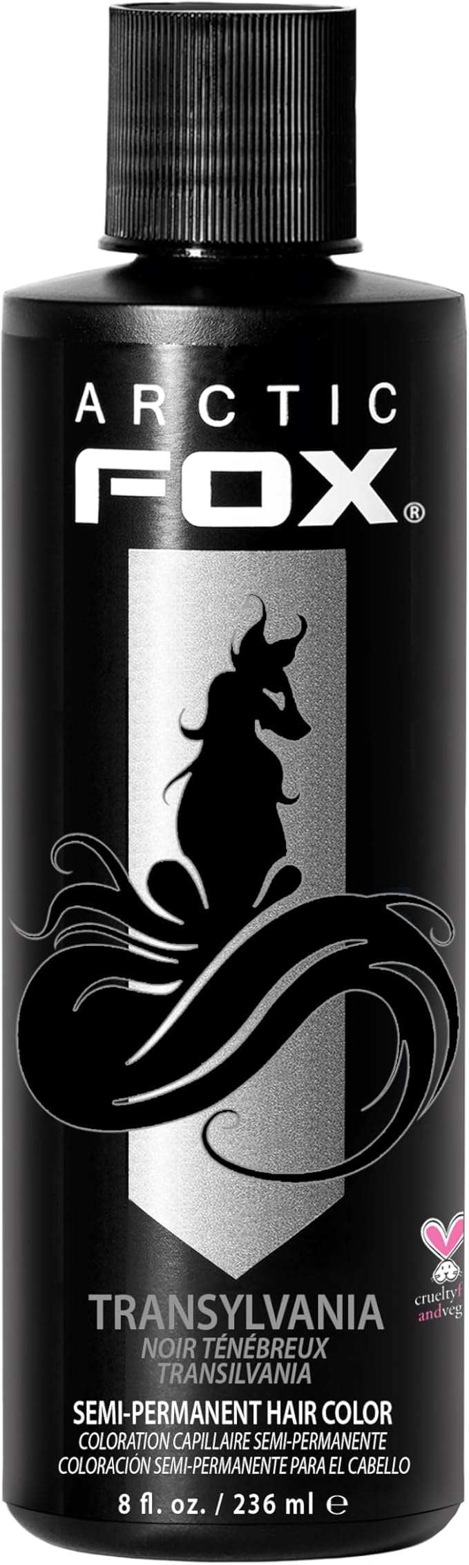 Arctic Fox Pure Vegan Semi-Permanent Hair Color Dye 8 oz Transylvania