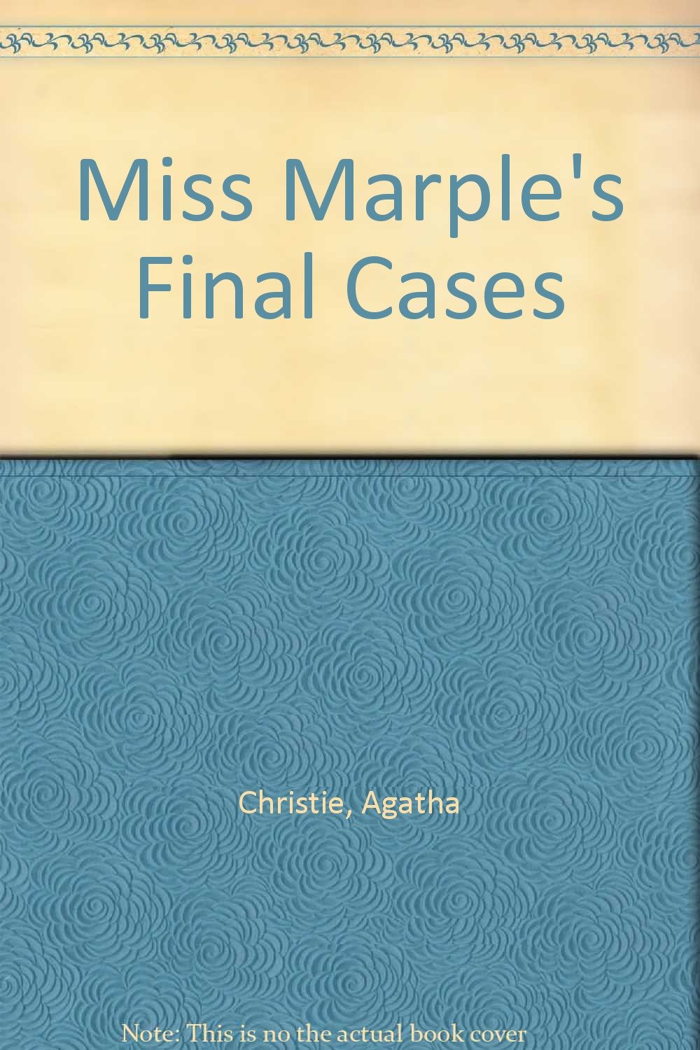 Buy Miss Marple's Final Cases — BookShops.in