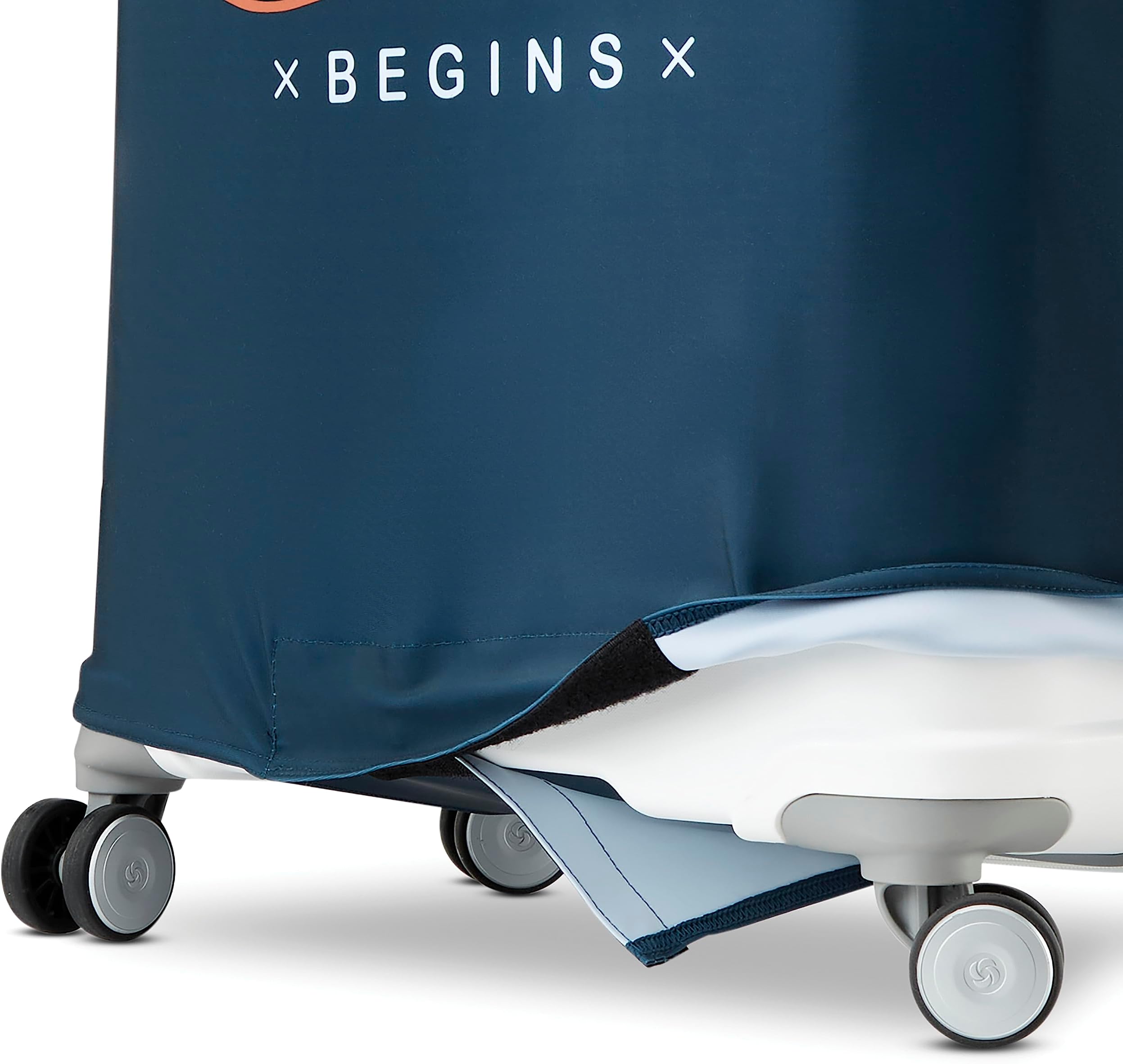 Samsonite Printed Luggage Cover, Beginning of Adventure, Adventure Begin, Extra Large, Printed Luggage Cover, Adventure Begin