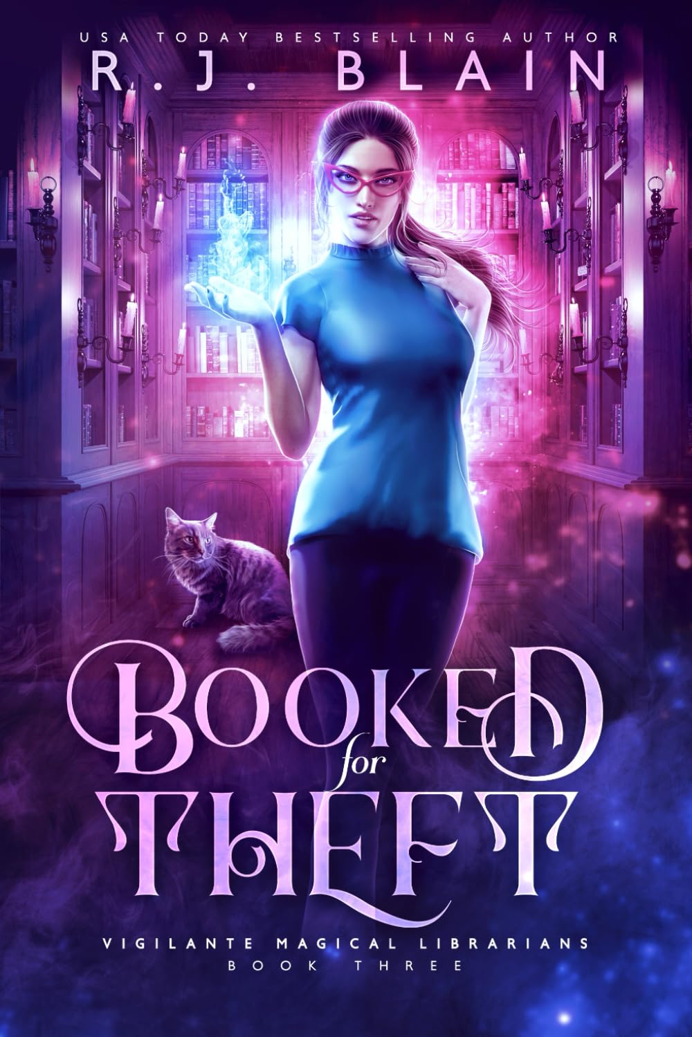 Booked for Theft (Vigilante Magical Librarians)