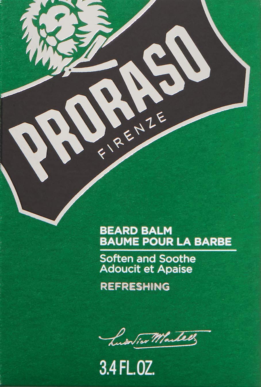 Proraso Beard Balm for Men, Nourish and Soften New Beard Growth and Short Beards