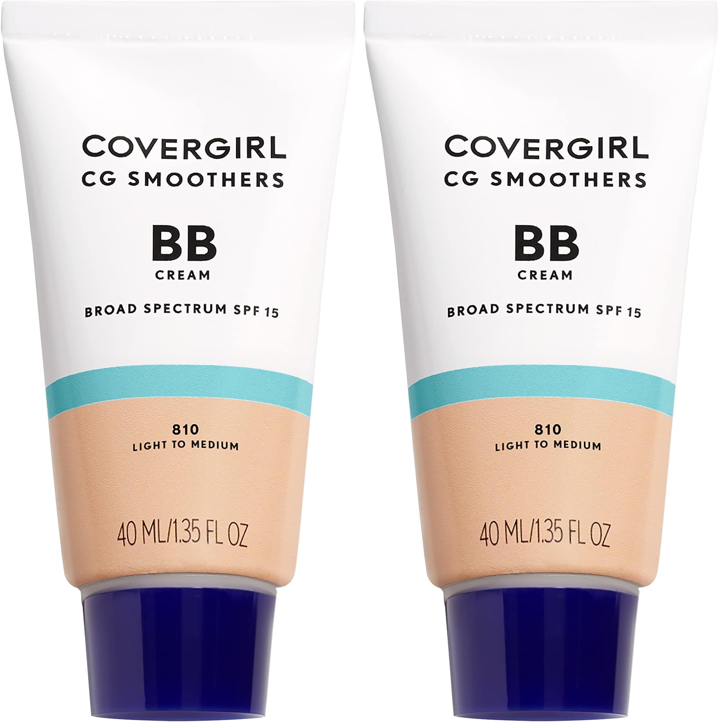 Smoothers BB Cream, Lightweight, Light to Medium | Hydrating | SPF 21 | 1.35 Ounce | Pack of 2