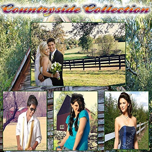 "COUNTRYSIDE" 70 Unique Digital Photo Backgrounds Photography Backdrops Wedding