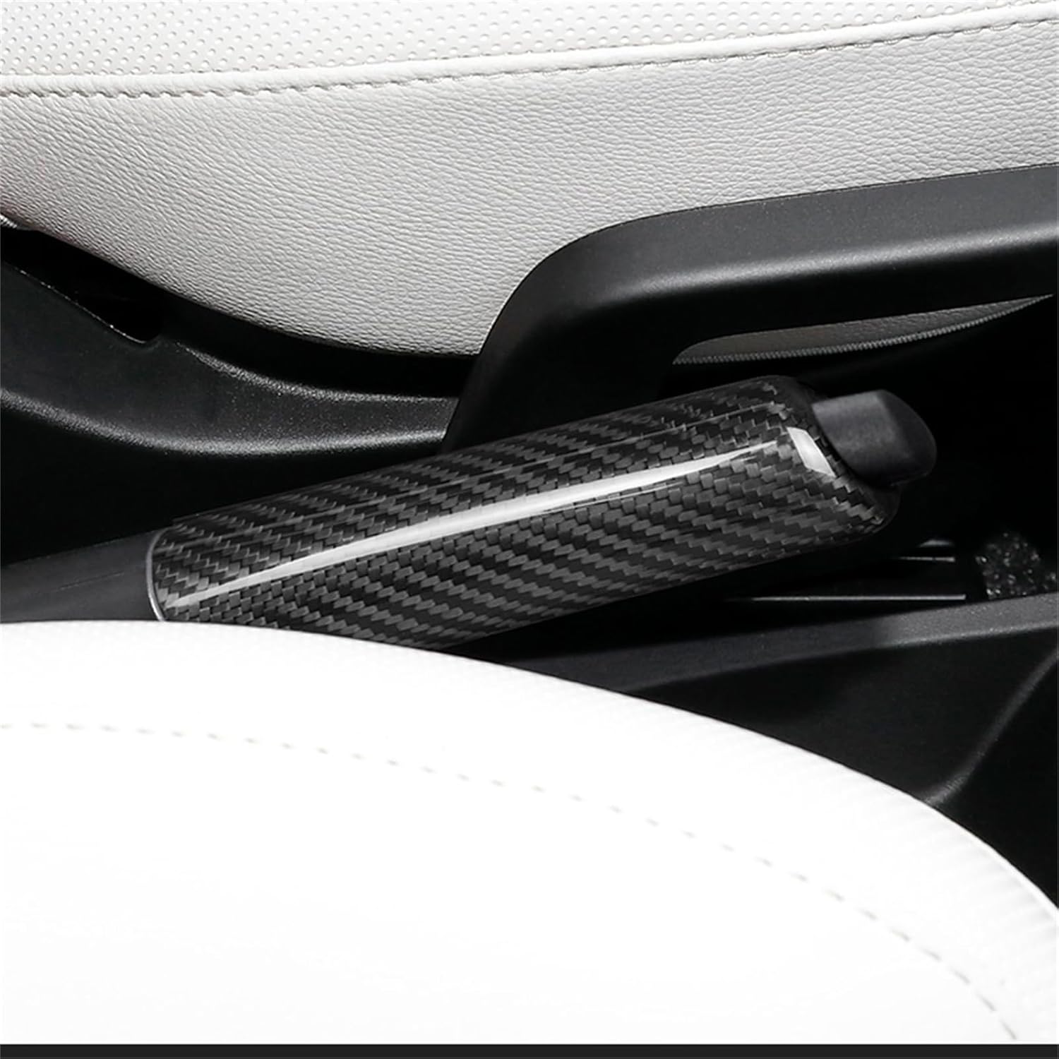 Parking Brake Lever Replacement Sleeve Trim for Fiat 500 Abarth 595 2008-2023