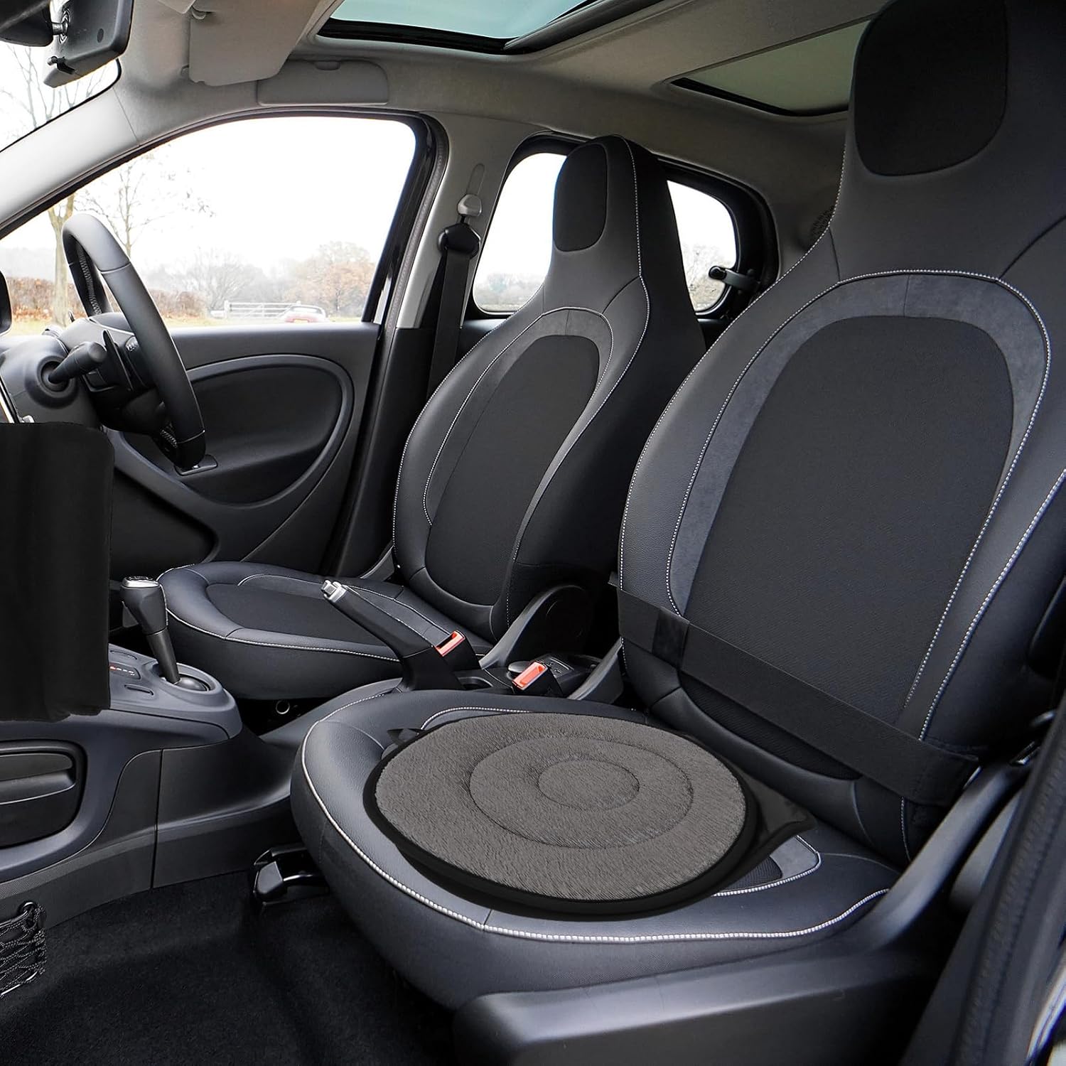 Rotating Car Seat Cushion Chair Pad Swivel Seat for Women Memory Pregnancy Elderly Friendly