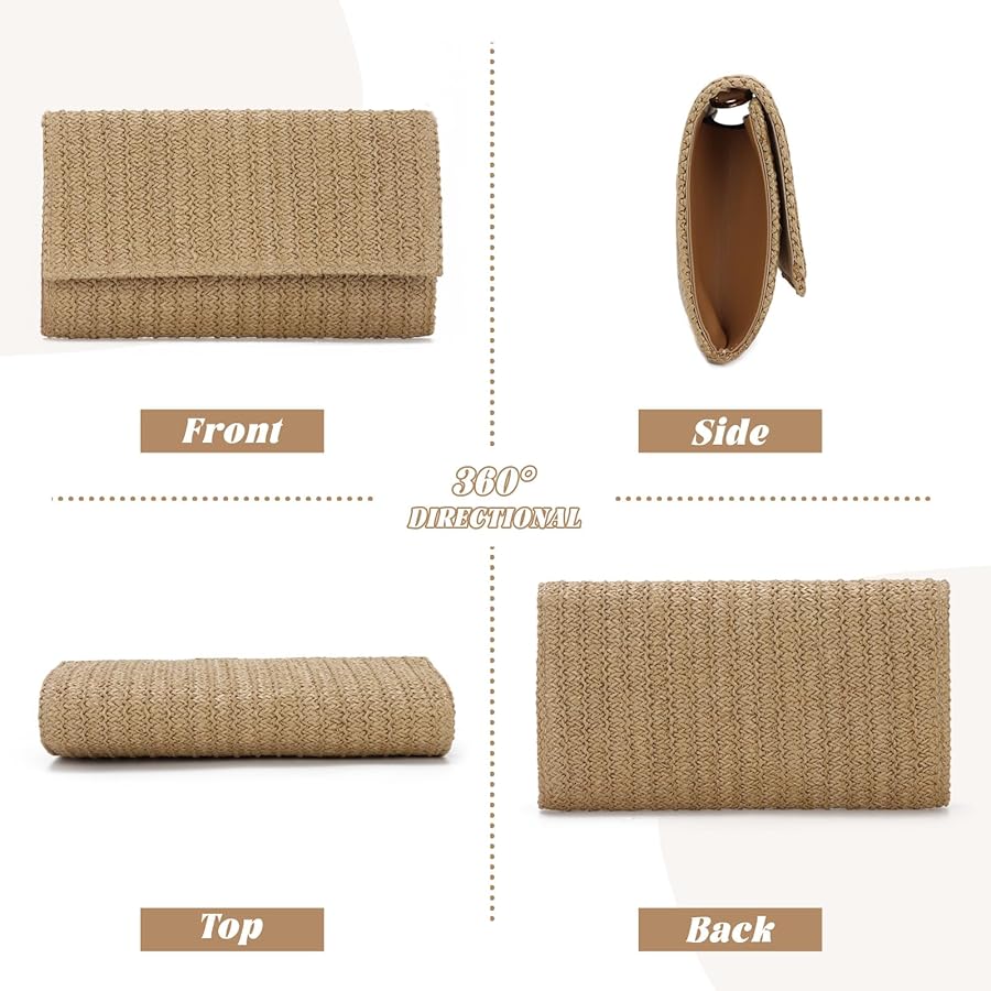 Pochette estiva con passamaneria - Donna - Borse - di Le creazioni... | su