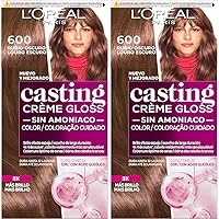 L'óreal 913-83905 Casting Creme Gloss tintura per capelli, 600 rubio oscuro
