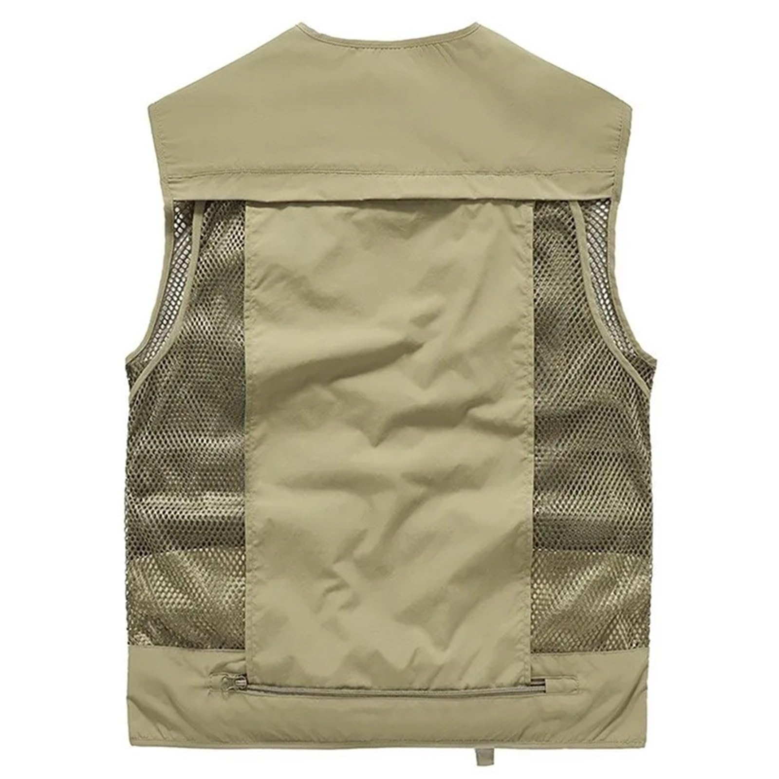 Gilet Fonctionnel d'été Respirant et Confortable, Gilet Multi-Poches for Loisirs en Plein air, de Camping Voyage pour Chasse