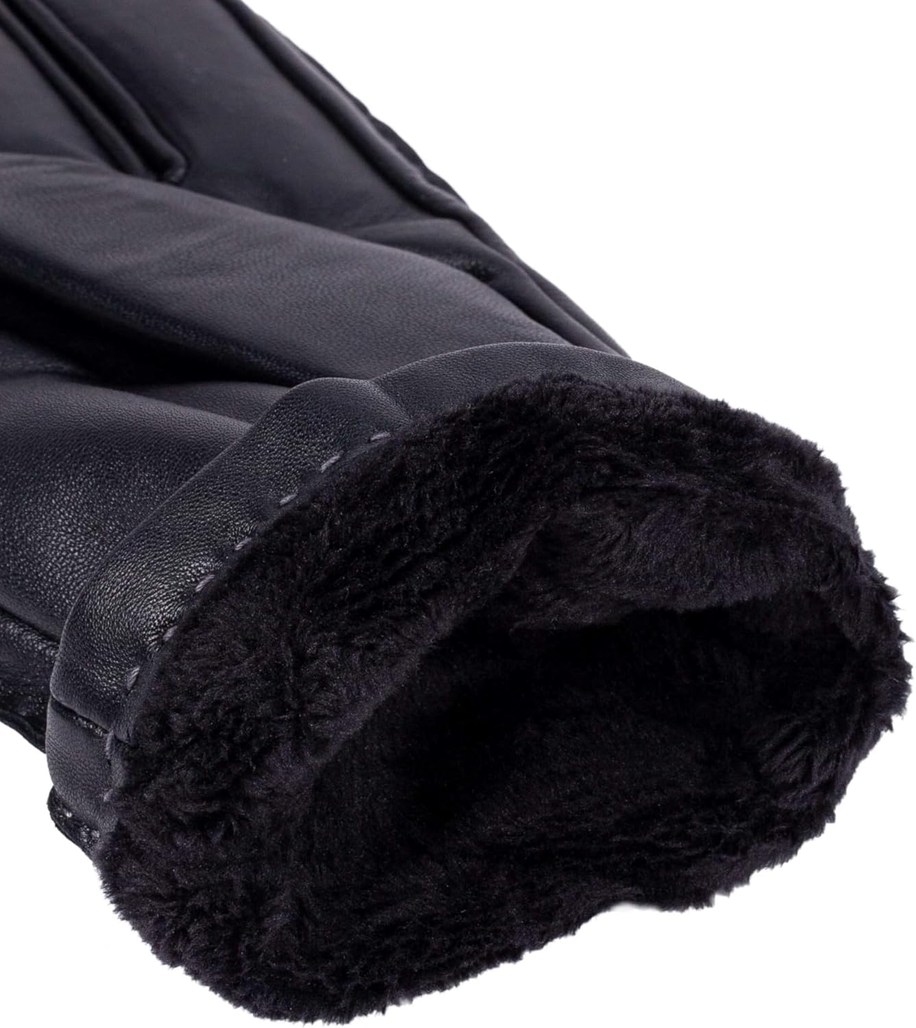 KESSLER Men`s Hand-sewn Premium Lamb Leather Touchscreen Gloves BILLIE - Image 3