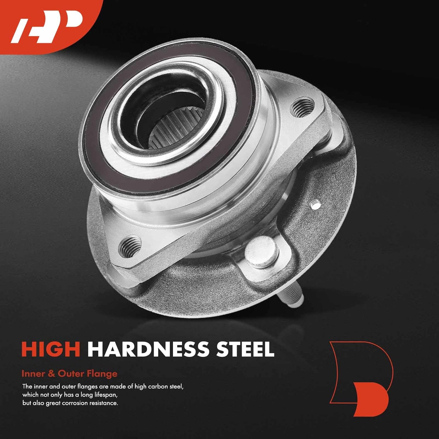 A-Premium Front or Rear Wheel Bearing and Hub Assembly with 5-Lug Compatible with Chevrolet Malibu 16-20 & Buick Lacrosse 17-19, Regal TourX/Sportback 18-19, Envision 16-18, Cascada & Cadillac ATS