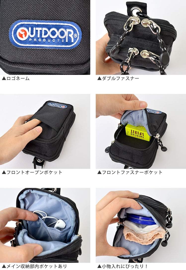 Amazon アウトドアプロダクツ Outdoor Products スマホポーチ カラビナポーチ ボディポーチ ベルトポーチ スマートポーチ ウエストバッグ Outdoor Products アウトドアプロダクツ 家電 カメラ