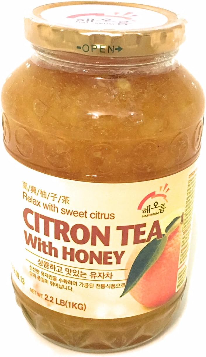 Citron Tea With Honey - Relax With This Sweet Honey Citron Citrus Product of Korea 2.2 lb (1 Kg)