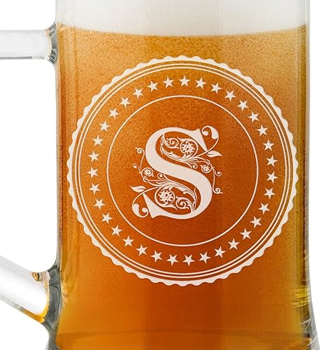 Miniatura 5 de Maverton Taza de cerveza personalizada  Vaso de cerveza  Regalo para hombres  Regalo de cumpleaños para amantes de la cerveza  Vaso de cerveza para