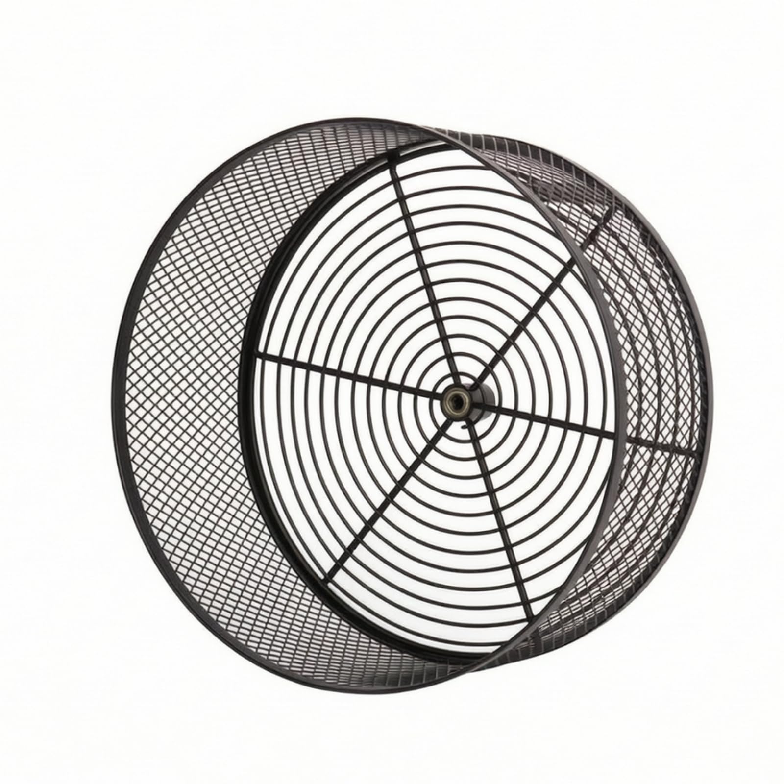 Roue pour Hamster Mural, Noir, 32 Cm