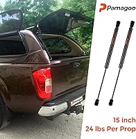 Vista 5 de C16-04154 - Puntales de gas de 15 pulgadas, 24 lb, 107 N por soporte, amortiguadores de gas de 15" de elevación para tapa de esclusa de camioneta