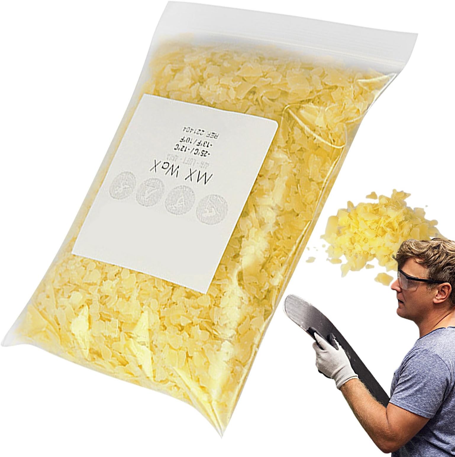 Skateboard Wax,Speed Iron on Paste - 100g Snowboard Maintenance Ski Wax | for Skiing Snowboarding Winter Sports Mountain Trails Outdoor Athletes Snowboarders Beginners