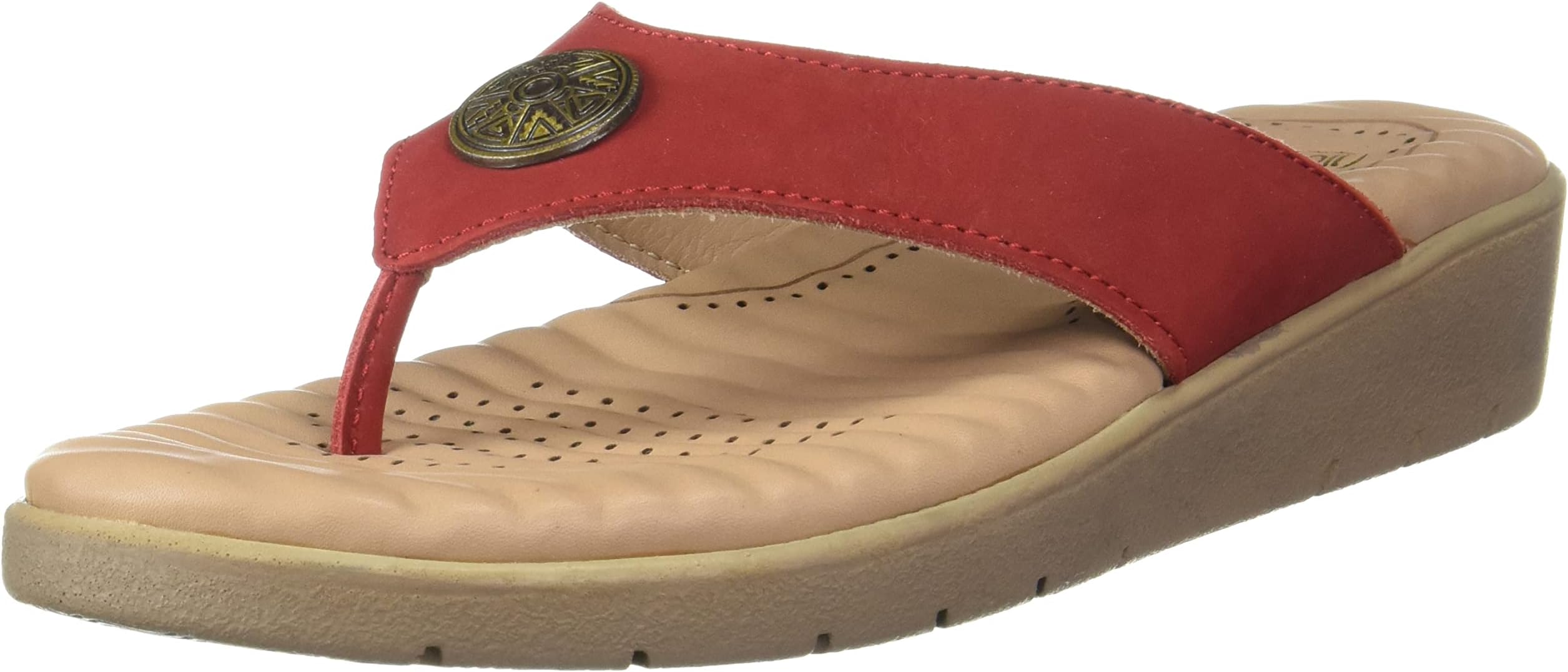 Scholl Women's Button Thong Slipper