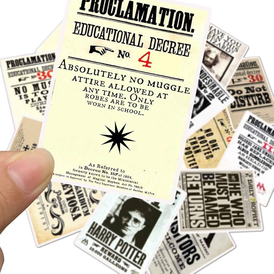 Amazon.co.jp: ハリーポッター ハリポタ ポスター風 レトロ風 新聞風