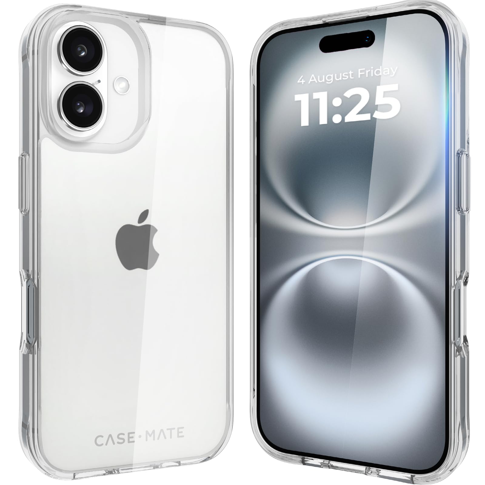 Case-Mate Case for iPhone 16 [12ft Drop Protection] Protective Back Cover Case for iPhone 16 [Wireless Charging Compatible] Anti-Scratch, Shock Absorbent Cover with Anti Yellowing Tech - Tough Clear (B0DDXG2G7T) Amazon Price History, Amazon Price Tracker
